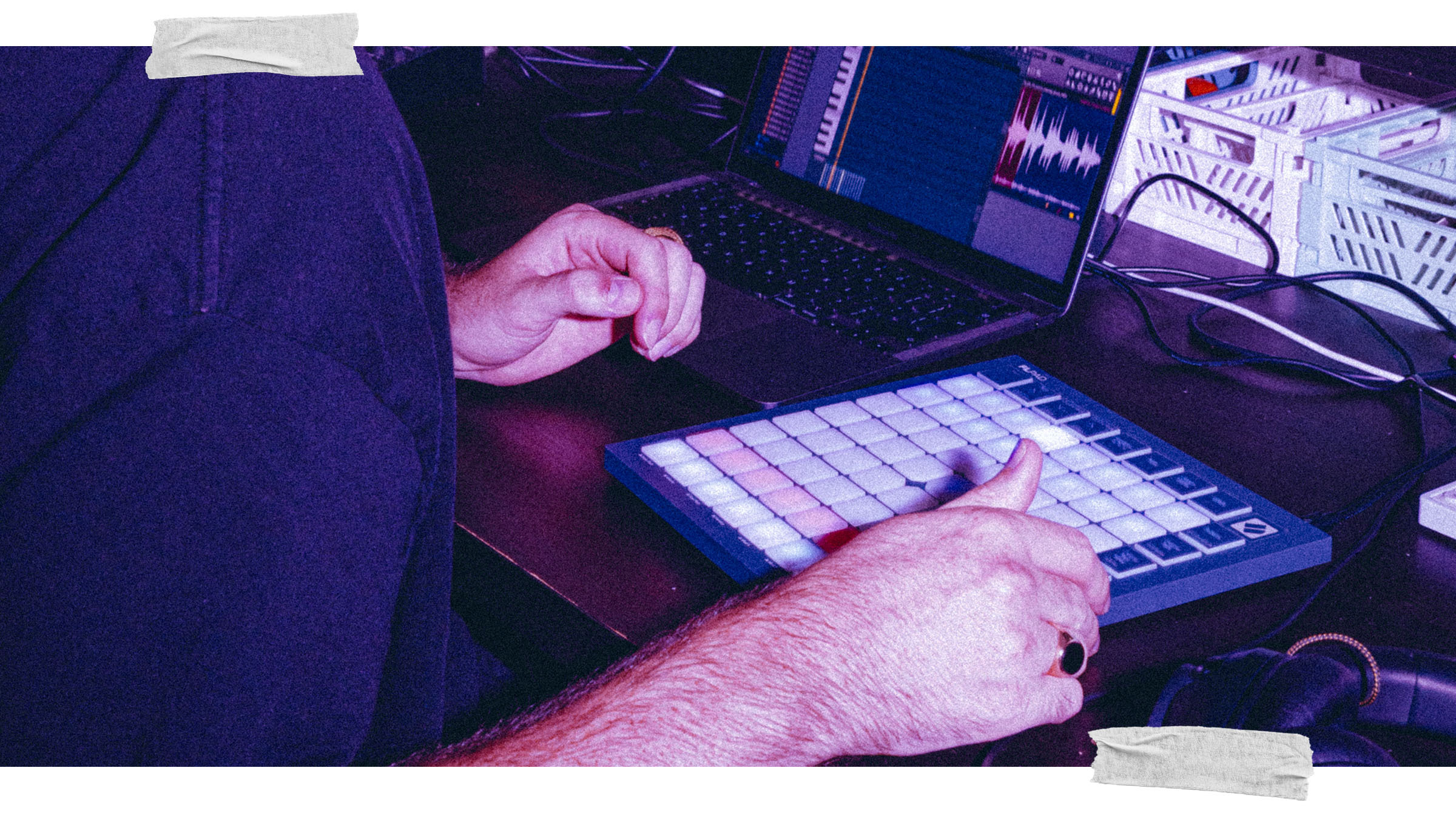 FLpad in a studio
