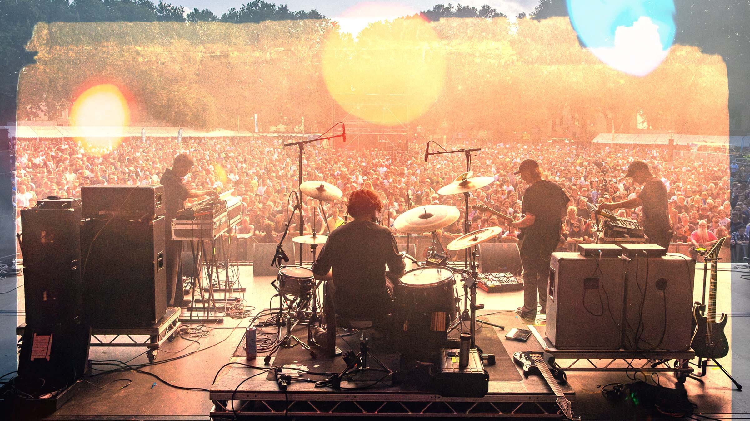 Scaler: On stage at Queen Square for IDLES&rsquo; Block Party 
